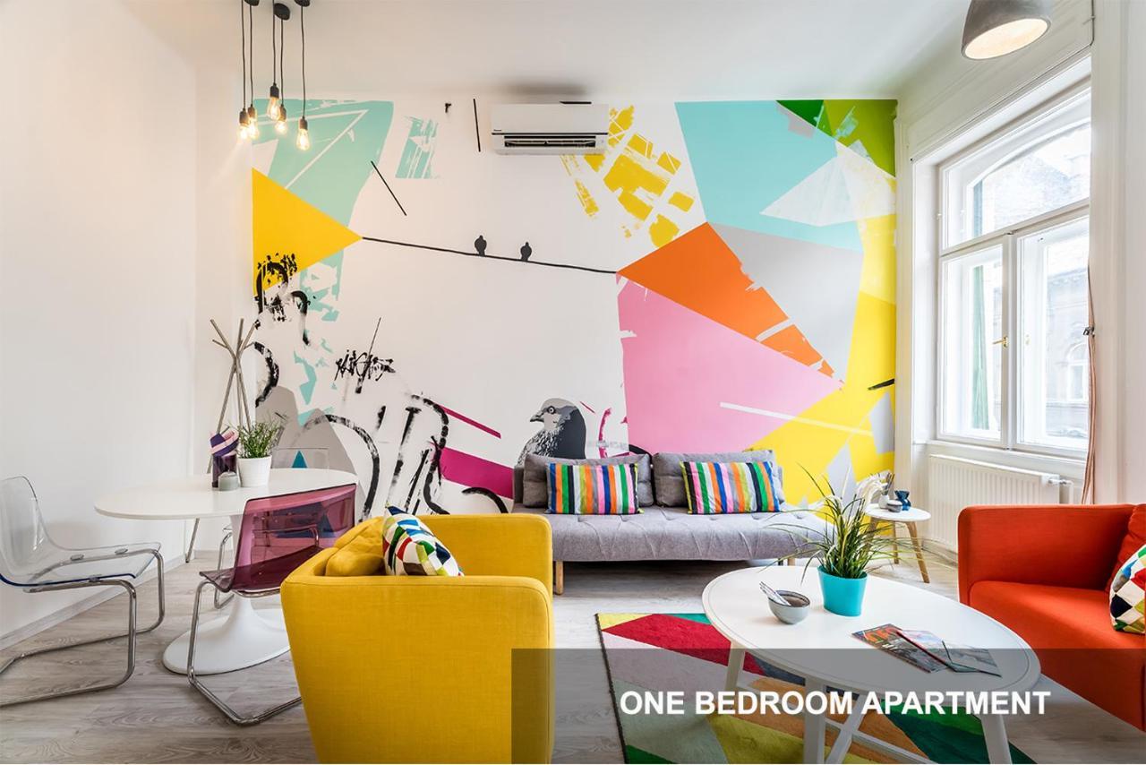 Bpr Art Of Rainbow Apartments Budapest Exterior photo