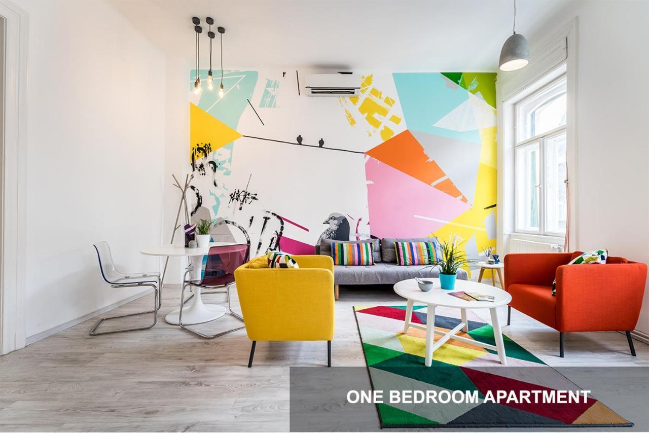 Bpr Art Of Rainbow Apartments Budapest Exterior photo